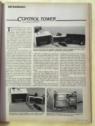 Model Airplane News - March 1984 - Vintage Magazine - İngilizce Uzaktan Kumandalı Model Uçak Dergisi - Build a scale Zero - Enya's 90 40C Four Stroke - New Yamamoto - Astro Hog - King Kobra - Mitsubishi A6M Fighter Zero - Curtiss Robin - Decathlon 40 - Cavalier 20 - Ez T38 Talon - Oblonsky 747 - Sikorsky S39C - Cessna 310 - Fokker D VIII Flying Razor