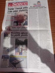 Sözcü Gazetesi - 3 Mayıs 2018 - Hocaların Lideri Fatih Terim - Cüneyt Çakır Sınıfta Kaldı - Donald Trump 1 Buçuk Yılda 3 Bin Yalan Söylemiş - Bin Lira Daha Emeklinin Cebine Girmeden Dolara Çarpıldı - Cumhur İttifakına Karşı Millet İttifakı Kuruldu - Şerife Bacı Anıtı - Rektör Engelli Raporu Alıp ÖTV İndirimli Araba Aldı