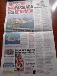 Sözcü Gazetesi - 24 Mayıs 2019 - Hidayet Türkoğlu Başkanlığındaki TBF Yönetiminden Türk'e Köstek Sırp'a Destek - 2020'in Hagi'si Feghouli- Yeşile İhanet Yassıada Oldu Betonada- Devlet Bahçeli Türkiye'ye S 400 Bahanesiyle Boyun Eğdirmek İstiyorlar - 56 Milyonluk Gezi - Fatura Seçmene Kesildi - Mansur Yavaş