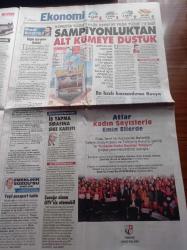 Sözcü Gazetesi - 15 Ocak 2018 - Dursun Özbek'ten Seçimde Aday Olmayan Muhaliflere Ağır Eleştiri - Fatih Terim - Canımız Ciğerimiz Haber Müdürümüz Baki Avcı'yı Kaybettik - Gerekçeli Karardaki Şok İfade Bakan İstemiş Müdür De FETÖ Üyesini İşe Almış - AKP'li Başkanlar Açıkları Olduğu İçin İstifa Ettirildi- Canan Kaftancıoğlu'na  İl Başkanı Seçilmesinin Ardından Soruşturma Açıldı