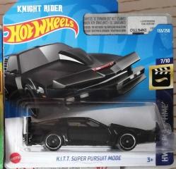 K.I.T.T. Pursuit Mode 1/64 Ölçek 7 cm Lisanslı Hot Wheels Diecast Araç