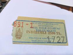 İETT ÖZEL HALK OTOBÜS BİLETİ 5000 TL