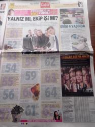 Milliyet Cadde Gazetesi - 4 Mart 2010 - 60'tan Sonra Aşk Büyük İkramiye - Sadece İki Erkekle Yattım - Ivana Sert -  UNICEF Elçisi Türkan Şoray - Kurtlar Vadisi Pusu - Megan Fox Sadece İki Erkekle Yattım - Vedat Milor - İbrahim Tatlıses -  Buzz Gibi Bir Olimpiyat