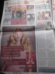 Milliyet Cadde Gazetesi - 7 Ekim 2012 - Lakabı Meme Dudak - Bülent Ersoy Yıkıldı - Kenan İmirzalıoğlu'nun Uzun Hikayesi - Hayvan Hakları Örgütü PETA'nın Aktif Üyesi - Lady Gaga Nasıl Doğdu