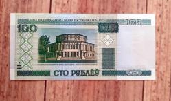 Belarus (Beyaz Rusya) 100 Ruble 2000 yılı ÇİL