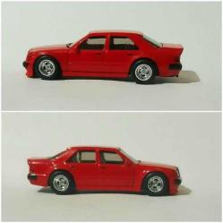 Mercedes Benz 500E Hot Wheels 1/64 Ölçek 7 cm  Diecast Araç