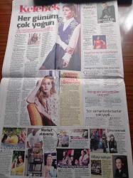 Hürriyet Kelebek Gazetesi - 30 Mart 2016 - Halit Ergenç İle Bergüzar Korel'in Sekiz Yıldır Süren Davası - Ozan Çolakoğlu İle Gülşen'in Mutfak Alışverişi - Türk Kanser Derneği Başkanı Burak Duruman - Olivia Palermo- Kronik Strese 5 dakika Ara - Gülben Ergen - Meryem Uzerli Fotoğrafı - Özdemir Erdoğan Evden Pek Çıkmıyorum