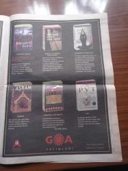 Vatan Kitap Gazetesi - 15 Kasım 2007 - Sayı 44 -   Adnan Menderes Bir Demokrasi Yıldızı Mıydı - Yaşamın İçinden Atatürk Anıları -Soner Yalçın Oradaydım-- Eddie Anter Kumbara - Hıfzı Topuz- Erdal İnönü Fotoğrafı - Efsane Devrimci Che Guevara - Gerçekçi Ol İmkansızı İste - Hasan Ali Toptaş - Meltem Arıkan Oyunu Bozuyor - Ayşe Kulin - Veda