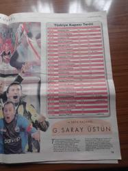 Cumhuriyet Spor Gazetesi - 10 Nisan 2007 - Türkiye Kupası Tarihi - Galatasaray 14 Defa Türkiye Kupasını Kazandı - Alpella Tad Veriyor - Ulusal Yıldız Kız Ve Erkek Takımlarımız -Tuncay Şanlı ve Ersen Martin Fotoğrafı - Bul Kupayı Al Parayı - Gökhan Ünal - Delgado - Dopinge Büyük Gözaltı - Ralli'nin Dinç Pilotu