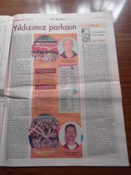 Cumhuriyet Spor Gazetesi - 10 Nisan 2007 - Türkiye Kupası Tarihi - Galatasaray 14 Defa Türkiye Kupasını Kazandı - Alpella Tad Veriyor - Ulusal Yıldız Kız Ve Erkek Takımlarımız -Tuncay Şanlı ve Ersen Martin Fotoğrafı - Bul Kupayı Al Parayı - Gökhan Ünal - Delgado - Dopinge Büyük Gözaltı - Ralli'nin Dinç Pilotu