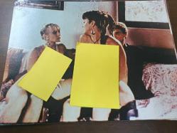 Motorsikletli Kız Yabancı Film - Renkli - Lobi Kartı - Lobby Cards  - 8'lı Set