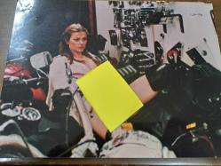 Motorsikletli Kız Yabancı Film - Renkli - Lobi Kartı - Lobby Cards  - 8'lı Set