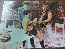 Motorsikletli Kız Yabancı Film - Renkli - Lobi Kartı - Lobby Cards  - 8'lı Set