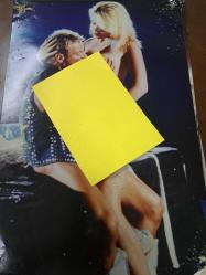 Motorsikletli kız Yabancı Film - Renkli - Lobi Kartı - Lobby Cards  - 6'lı Set