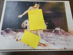 Motorsikletli kız Yabancı Film - Renkli - Lobi Kartı - Lobby Cards  - 4'lü Set