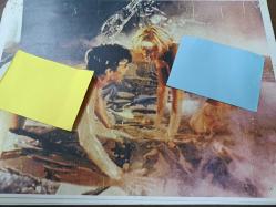 Motorsikletli kız Yabancı Film - Renkli - Lobi Kartı - Lobby Cards  - 4'lü Set