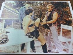 Motorsikletli kız Yabancı Film - Renkli - Lobi Kartı - Lobby Cards  - 4'lü Set