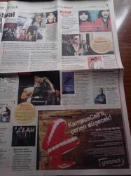 Milliyet Cumartesi Gazetesi - 1 Ekim 2005 -  Bir Demet Tiyatro'nun Zabıta İrfan'ı Engin Günaydın Fotoğrafı - Bu Hafta Sinemalarda - Kevin Costner - Tolga Özkaynak Karting İle Başladı Sıra Formula 1'e Gelecek - Filmekimi - Beyoğlu Emek Sinemasında 19 Film Seyretme İmkanı - Mor Ve Yeşil Ve Ötesi - Öfkeli Aşıklar Filmi