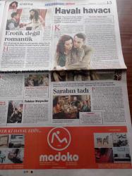 Milliyet Cumartesi Gazetesi - 19 Şubat 2005 -  Nehir Erdoğan - Özgür Çevik - Alişan - Çağla Şikel - Yasemin Yalçın - Yeşim Salkım -Rolling Stones Grubunun Solisti Mick Jagger'in Kızı Lizzy Fotoğrafı - Geleceğin Pilotları - Oscar Bekleyen Fimler Vizyonda - Caz Şarkıcısı Selen Gülün - Leonardo Di Caprio