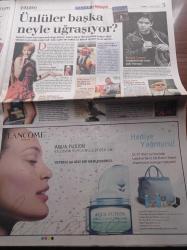 Milliyet Pazar Gazetesi - 13 Mart 2005 - Bir Günlük Kayak Tatili - Haydi Kızlar Baleye - Sibel Hüseyin Deniz Çifti 7 Yıl Çocuk Bekledik Yediz Bebeğimiz Oldu - Leyla Umar Annem Sen Ondan Çok Onun Yaşadıklarına Aşık Oldun Kızım Demişti - Mucizeler Yaratmak İstiyorum İsimli Sergi - Londra'nın Taverna Kraliçesi Gülseren Gürses