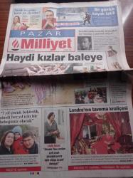 Milliyet Pazar Gazetesi - 13 Mart 2005 -  Fransız Tipi Meyhane Türk Tipi Bistro - Çocuk Miço - Şahnaz Çakıralp - Bir Günlük Kayak Tatili - Haydi Kızlar Baleye - Sibel Hüseyin Deniz Çifti 7 Yıl Çocuk Bekledik Yediz Bebeğimiz Oldu - Leyla Umar Annem Sen Ondan Çok Onun Yaşadıklarına Aşık Oldun Kızım Demişti - Mucizeler Yaratmak İstiyorum İsimli Sergi - Londra'nın Taverna Kraliçesi Gülseren Gürses