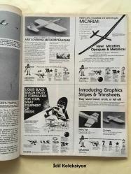 Model Aviation - June 1987 - Vintage Magazine - İngilizce Uzaktan Kumandalı Model Uçak Dergisi - For FF Lancaster Rubber - For CL Profile Wildcat - For RC Sugar Pup - Double Duty - F4U Sport Corsair - Spirit of ST Louis - Beechcraft Stagger Wing - TG Laser 200 - Wristocrat - Chimunk RDY to FLY - Eaglet 50 - AT6 Texan - P47 Thunderbolt - P39 Aircobra