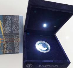 2022 1915 ÇANAKKALE KÖPRÜSÜ AÇILIŞI ANISINA GÜMÜŞ 10 TÜRK LİRASI POLİMER MAVİ HALKALI HATIRA PARA LED IŞIKLI ORİJİNAL KUTUSUNDA ÇİL SERTİFİKALI 0617 ÇOK ÇOK NADİR