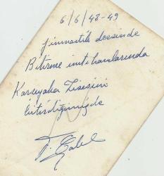 6 HAZİRAN 1948 İZMİR KARŞIYAKA LİSESİ TOPLU FOTOĞRAF...