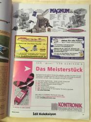 Modell : Motorflug - Segelflug - Fernsteuerung - 2003- Vintage Magazine - Almanca Uzaktan Kumandalı Model Uçak Dergisi - Vorsteelung Aero FLY professional - Test OS FS-91 S II P - Exklusiv : Segelkunstflug mit Rauch - Raven - Giles G202 F3A - Extra 300S - Tucano 40 - GS 600 - Pegasus 40T - P51 Mustang - Super Chipmunk - Edge 540T - Sukhoi SU31