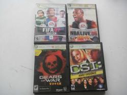 4 ADET XBOX 360    OYUNU DETAYLAR ACIKLAMADA OKUMADAN ALMAYINIZ (DELİKLİ RAF