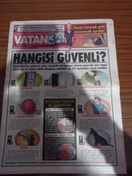Vatan 34 Gazetesi - 17 Eylül 2005 - Tarkan'ın Baldızı dağıttı - Hangi Güvenlik Sistemi Daha Güvenli - Deniz Akkaya'ya Üçüncü Şok - Vali Muammer Güler'in Yeni Trafik Önerisi - Eminönü'nden Kaçtılar Haliç'e Yerleştiler - Fly Air Trabzon'a Sabiha Gökçen'den Uçacak - Şehir Hattı Sanat Vapuru - Kağıthane Kurtuluyor - Bakanlık Bedava Aşı Yapacak