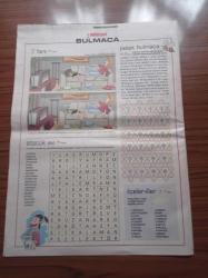 Milliyet Bulmaca Gazetesi - 1 Ekim 2005 - Hülya Avşar Fotoğrafı - Atıf Yılmaz Fotoğrafı - Şener Şen Fotoğrafı - Meltem Cumbul Fotoğrafı - Eşref Kolçak Fotoğrafı - Uzman Bulmaca - Şifreli Bulmaca - Mozaik Bulmaca - Kolay Bulmaca - Zeka Oyunları