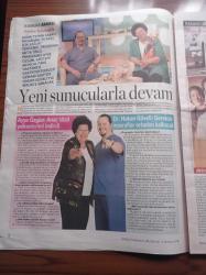 Milliyet Televizyon Gazetesi - 26 Haziran 2 Temmuz 2010 - Sayı 246 - Tardu Flordun Ve Songül Öden Fotoğrafı - Ramiz Dayı'nın Yardımsever Kızı Burçin Terzioğlu - Beren Saat'in Partneri Yarışma Arkadaşı Engin Akyürek - İrfan Değirmenci Gece Eve Gitmiyor Kanalda Uyuyor - Lady Gaga - Necmi Yapıcı Komik Roller Üzerime Yapıştı - Murat Yıldırım - Organ Nakli Gerçeği Three Rivers Dizisinde