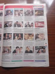 Milliyet Televizyon Gazetesi - 26 Haziran 2 Temmuz 2010 - Sayı 246 - Tardu Flordun Ve Songül Öden Fotoğrafı - Ramiz Dayı'nın Yardımsever Kızı Burçin Terzioğlu - Beren Saat'in Partneri Yarışma Arkadaşı Engin Akyürek - İrfan Değirmenci Gece Eve Gitmiyor Kanalda Uyuyor - Lady Gaga - Necmi Yapıcı Komik Roller Üzerime Yapıştı - Murat Yıldırım - Organ Nakli Gerçeği Three Rivers Dizisinde