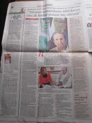 Vatan Pazar Gazetesi - 20 Mart 2005 - Hayat Arkadaşını Seçmek Modern Çöpçatanlara Kaldı - Türk Resminin Yaşayan En Büyük Üstadı Nuri İyem 90 Yaşında - Şarkıcı Göksel Bu Defa Kimbilür Diyecek - Berrak Tüzünataç Bizim Kuşak Sekse Alıştı Ama Açık Değil - Tan Sağtürk - Diyarbakır'da Bale Okulu Beni Şaşırttı - Haldun Dormen - Yıldız Kenter - Hasköy'deki Sinagog 300 Bin Dolara Kafe Oldu
