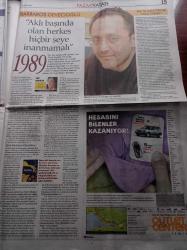 Vatan Pazar Gazetesi - 20 Mart 2005 - Hayat Arkadaşını Seçmek Modern Çöpçatanlara Kaldı - Türk Resminin Yaşayan En Büyük Üstadı Nuri İyem 90 Yaşında - Şarkıcı Göksel Bu Defa Kimbilür Diyecek - Berrak Tüzünataç Bizim Kuşak Sekse Alıştı Ama Açık Değil - Tan Sağtürk - Diyarbakır'da Bale Okulu Beni Şaşırttı - Haldun Dormen - Yıldız Kenter - Hasköy'deki Sinagog 300 Bin Dolara Kafe Oldu