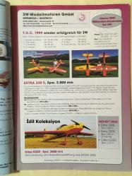 MFI : Modell Flug İnternational - Februar 2000 - Vintage Magazine - Almanca Uzaktan Kumandalı Model Uçak Dergisi - Demoiselle ein interessantes original und ein faszinierendes modell - MFI Scale Dokumentation Grumman Tiger - Turbo Twin - Modellbau Technik - HLG Elektro Candy - F3J Stork Voll GFK - Ultimate 900 - DC 3 Dakota - Pilatus Portes - Opus V F5B Colt V - P38 Lightning - Catalina PBY 6A - Little Hornet