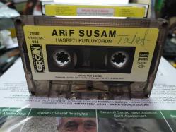 ARİF SUSAM - HASRETİ KUTLUYORUM - KASET [ERCAN 034 - etiketin bir yüzünde yazı var]
