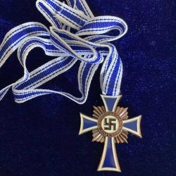 WW2 Nazi Almanyası MutterKreuz Bronz Madalya
