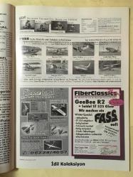 MFI : Modell Flug İnternational - Februar 1998 - Vintage Magazine - Almanca Uzaktan Kumandalı Model Uçak Dergisi - Scale Dokumentation und Modellnachbau STRATO 2C - Wenn's schnell gehen soll Turbo Entlader - Zwillings Klemm L26Z - Segein in anderen Dimensionen Nimbus 4 - Catalina PBY 6A - DC 3 Dakota - B24 Libertor - B25 Mitchell - Mosquito DH 98 - P38 Lightning - Space Walker - Tiger Moth - Nieuport 28C1