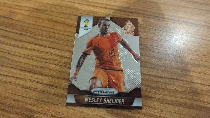 Panini FIFA World Cup Brazil 2014. Prizm Wesley Sneijder