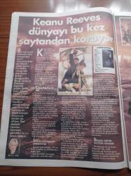 Hürriyet Keyif Gazetesi - 13 Mart 2005 - Reha Erus'tan Keanu Reeves Özel Röportajı - Matrix'ten Çıktı Şeytanın Peşine Düştü Constantine-  Teoman'ın Sinemacı Hali - Hannibal - Julia Roberts - Jude Law - Batılı Kadınların Tarihi - Almanlar Türkleri Nasıl Yetiştirdi - Şef Emil Tabakov