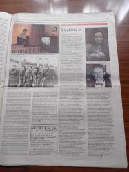 Cumhuriyet Dergi Gazetesi - 22 Aralık 1996 - Sayı 561 - 14 Numara Filmi - Müjde Ar - Selçuk Özer - Sinan Çetin - Brigitte Bardot - Sezen Aksu - Koşulsuz Sevgi Barınağı - Bilgesu Erenus - Genelev Sokağı'nda Bir Pazar Günü- Daniel Day Lewis - Cadılardan Yana Bir Film - Berlin'de Ruhlar Var