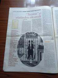 Cumhuriyet Kitap Gazetesi - 18 Mart 2004 - Sayı 735 - Huysmans Tersine'yi Yüzünden Okumak - Pertev Naili Boratav Altı Yıldır Hasretimiz - Asuman Kafaoğlu Büke Canan Tolon'un Geçmişsiz Gelecek Adlı Kitabını Değerlendiriyor - Fethi Naci John Steinbeck'in Kasımpatları'nı Eleştiriyor - Hüseyin Yurttaş Saklı Kimlik - Nazmi Kal'ın Atatürk'le Yaşayanlar - Mehmet Faraç