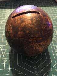 AHŞAPTAN FUTBOL TOPU BANKA KUMBARASI
