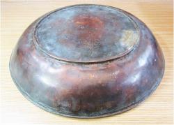 AnTiKa OSMANLI BRoNZ YEMEK ÇANAĞI....ÇİFT yAZILI