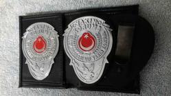 VİP YAKIN KORUMA ROZETLİ CÜZDANI+KEMER ROZETİ SATINAL-SADECE YAKIN KORUMA KIMLIK KARTLI PERSONEL SATIN ALABILIR-SIVILE SATILMAZ.!!