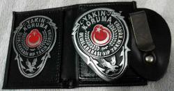 VİP YAKIN KORUMA ROZETLİ CÜZDANI+KEMER ROZETİ SATINAL-SADECE YAKIN KORUMA KIMLIK KARTLI PERSONEL SATIN ALABILIR-SIVILE SATILMAZ.!!
