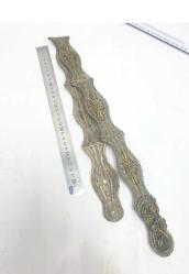 osmanlı türk kemeri, gelin kemeri gümüş kaplama