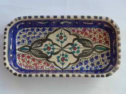 Antika Kütahya Çini Tabak